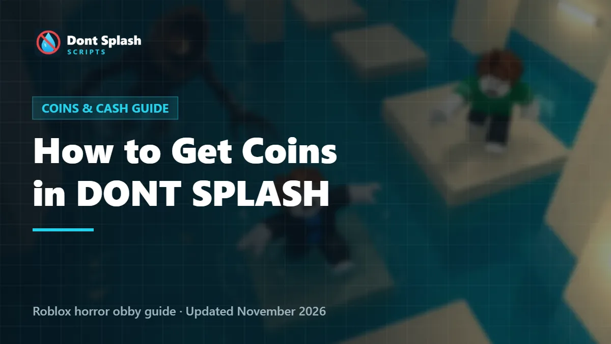 How to get coins in DONT SPLASH
