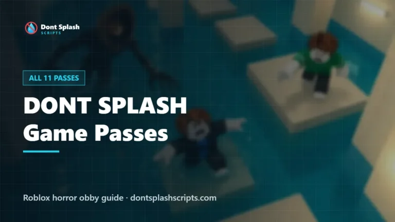DONT SPLASH Game Passes: All 11 Prices and Which Are Worth It 8 DONT SPLASH game passes and prices