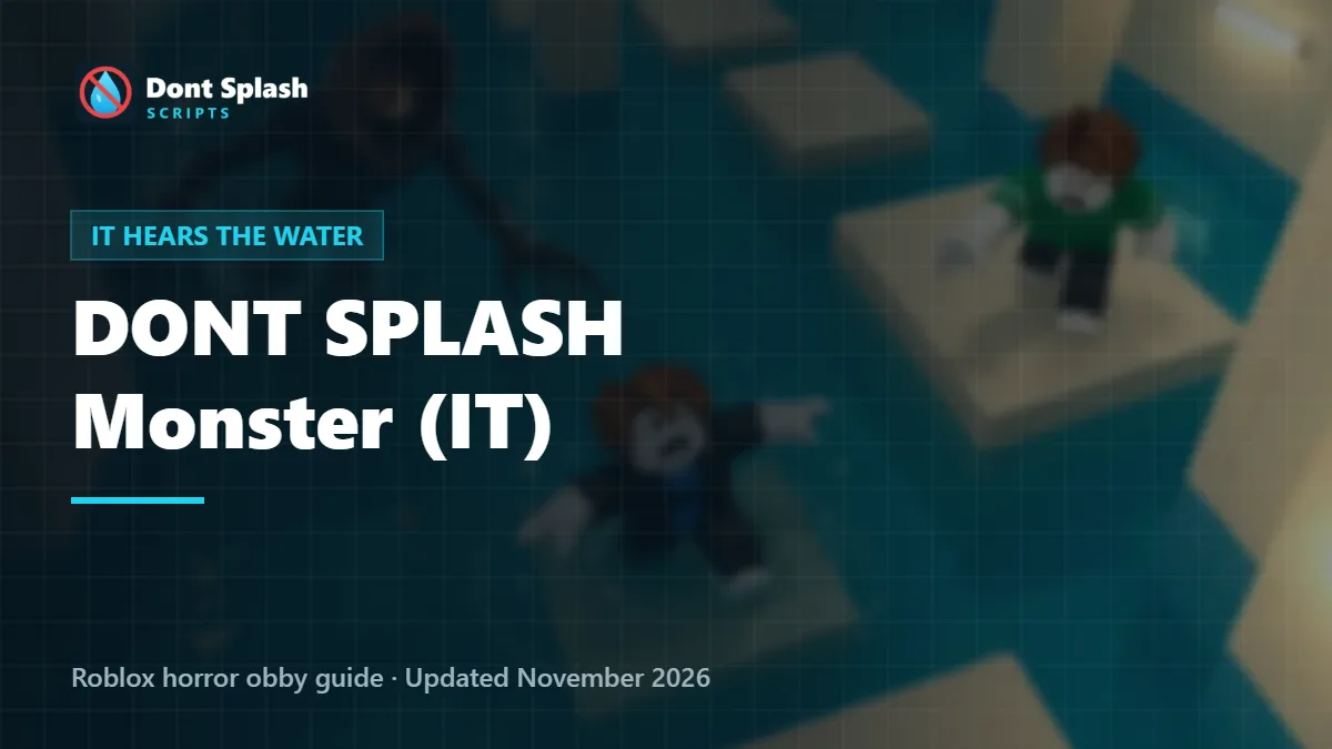 DONT SPLASH monster IT guide