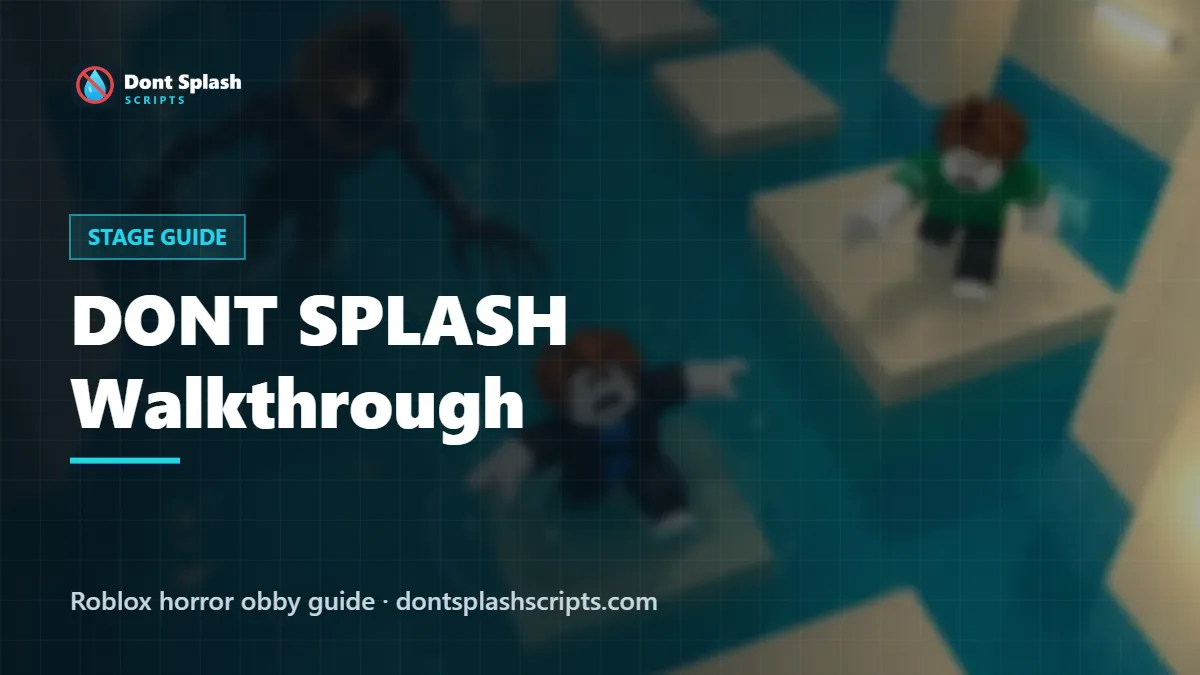 DONT SPLASH walkthrough every stage