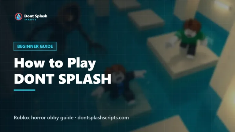 How to play DONT SPLASH beginner guide